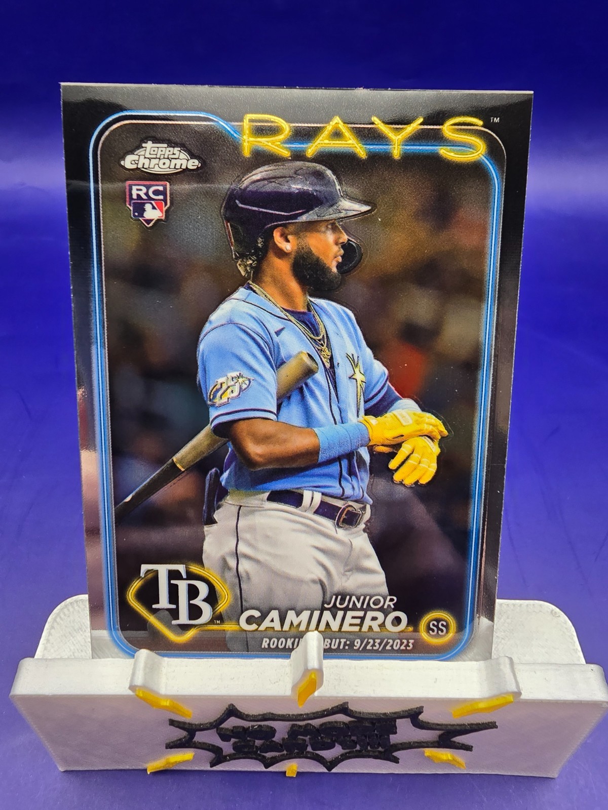 2024 Topps Chrome Update Series – Rookie Debut Junior Caminero #USC193 (RC)