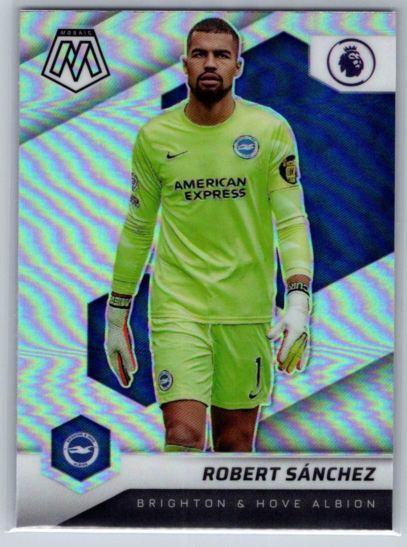 2021-22 Panini Mosaic Premier League Robert Sanchez Silver #118