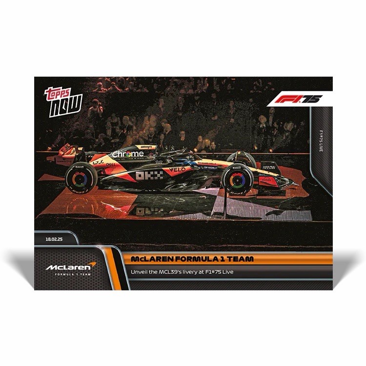 McLaren Formula 1 Team – 2025 Formula 1® Topps NOW® – Card 3