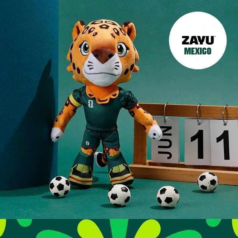 3-Pack FIFA World Cup 2026 Edition – Mascot Plush Toys – USA Canada Mexico World