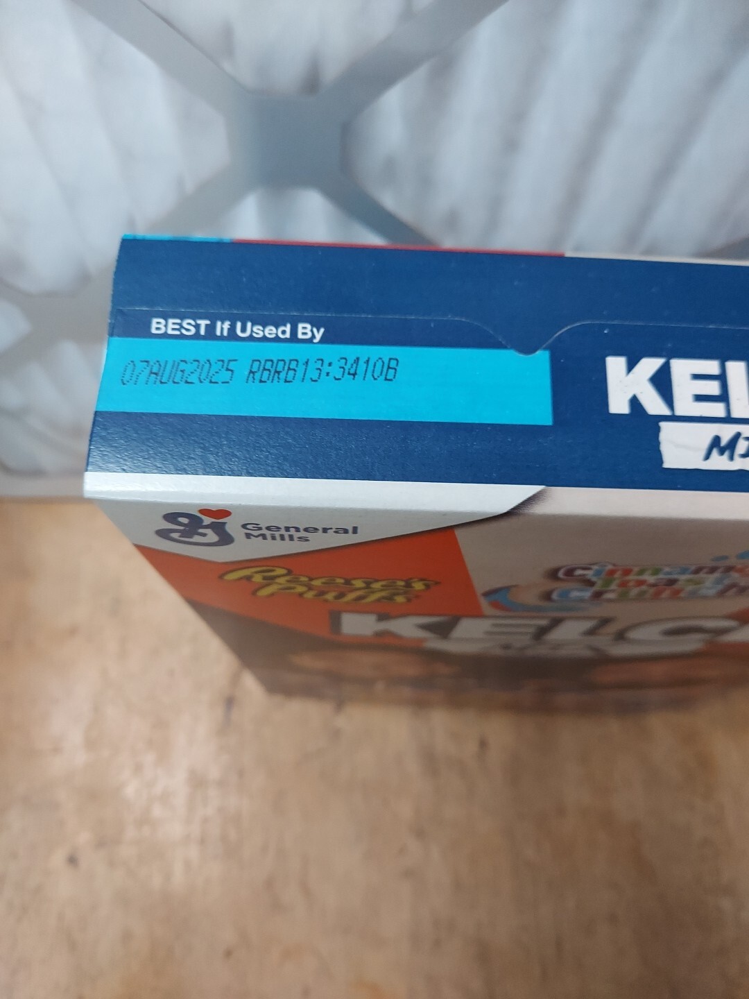 Kelce Mix Travis Kelce & Jason Kelce Mix Cereal General Mills NEW