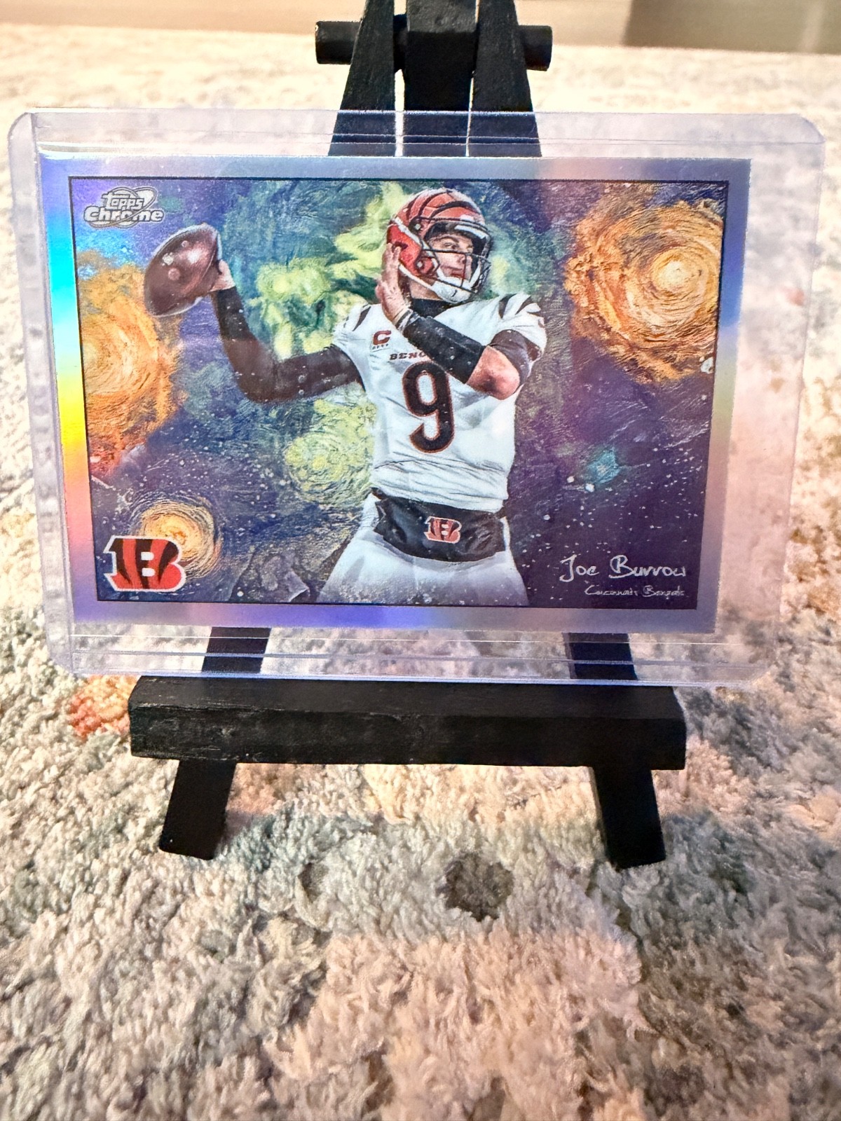🔥2025 Topps Chrome Cosmic Joe Burrow Stars in the Night #STN-13 Bengals