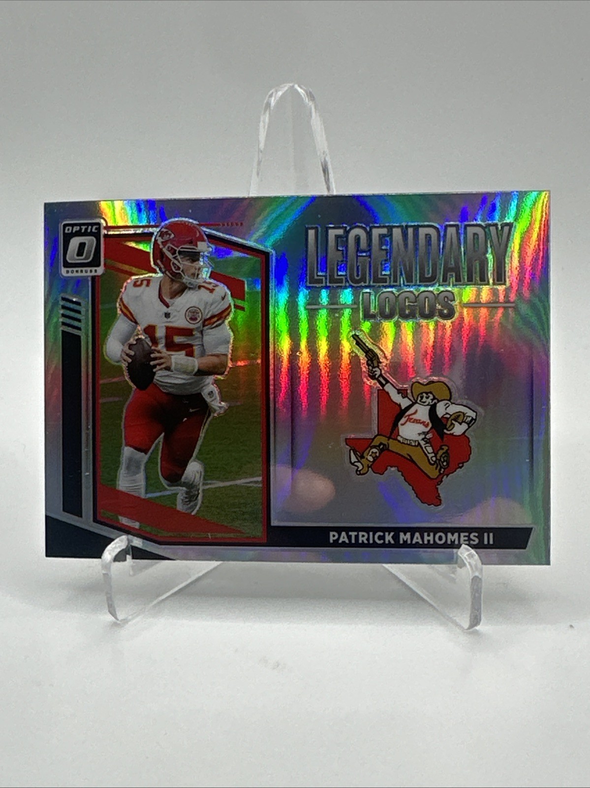2021 Panini Donruss Optic – Legendary Logos Patrick Mahomes II #LL-10
