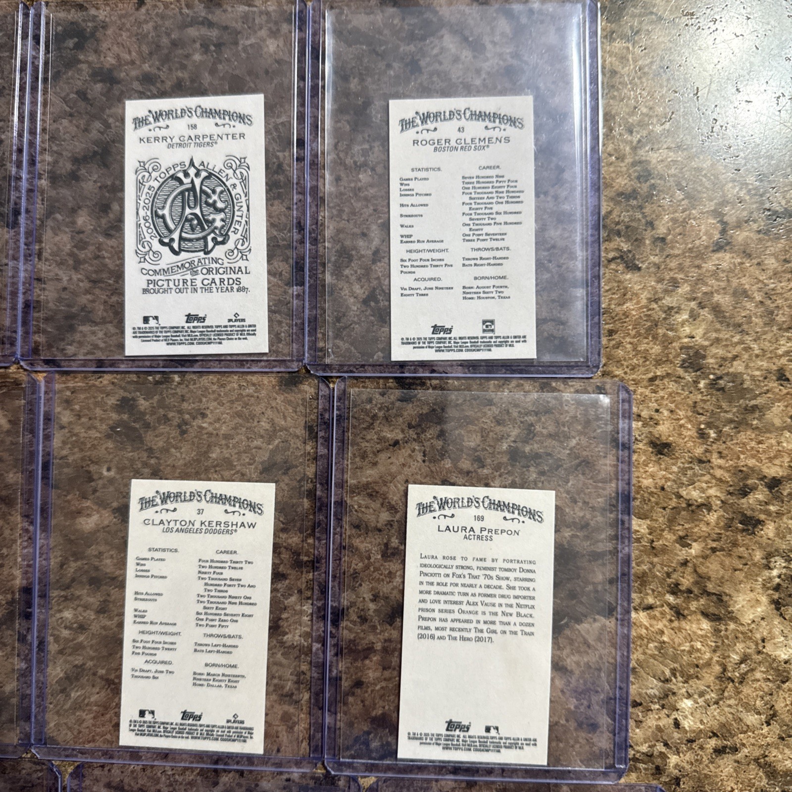 24 Allen & Ginter Mini Card Lot!