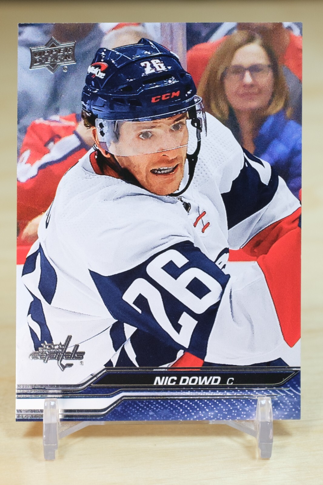 2023-24 Upper Deck Base #190 Nic Dowd – Washington Capitals