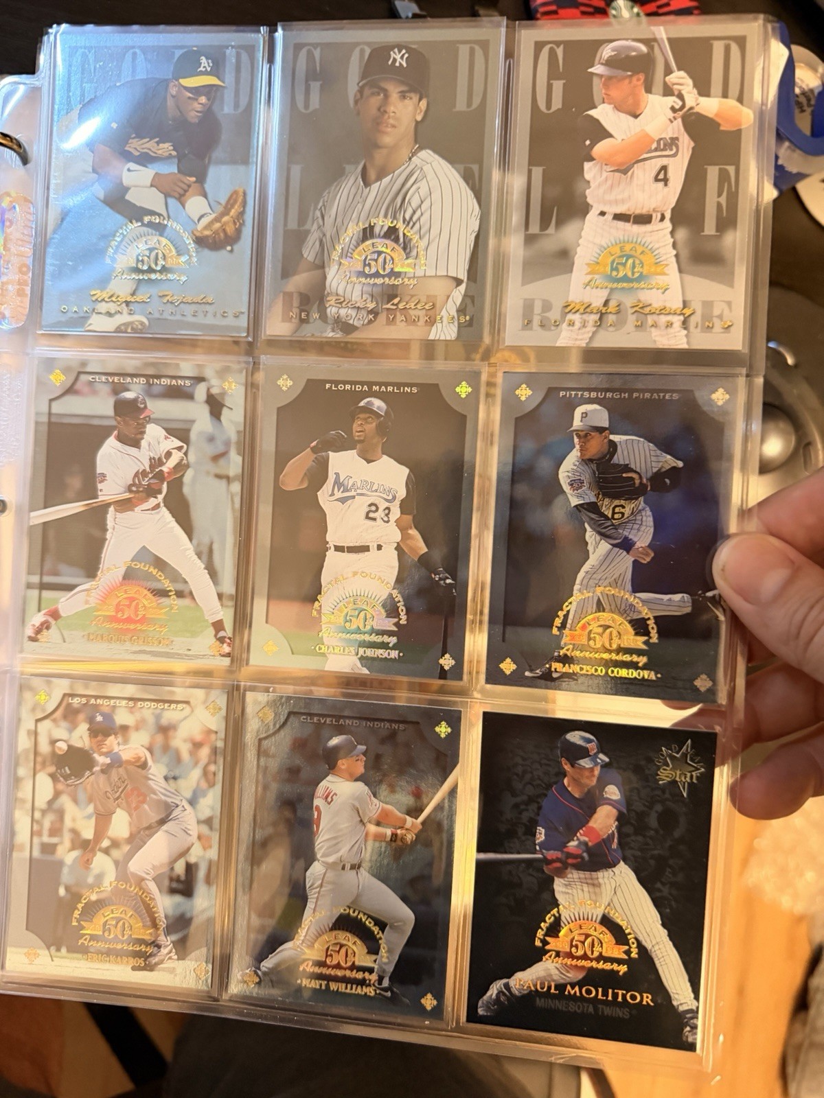1998 LEAF FRACTIONAL FOUNDATION SHORT PRINT Card Lot
