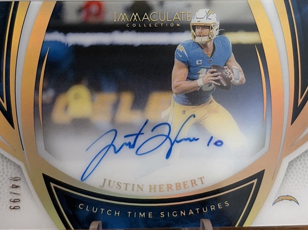 2025 JUSTIN HERBERT AUTO CHASER PACK!