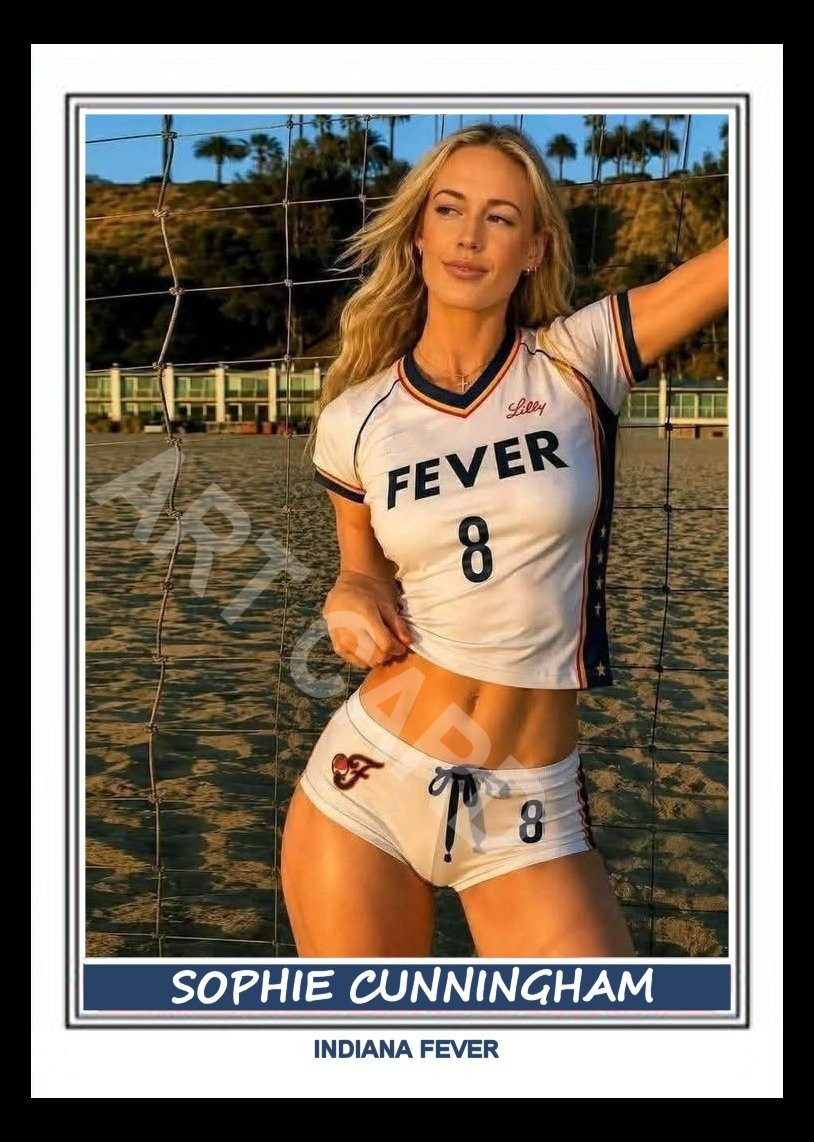Sophie Cunningham Fever Art Card Blank Back