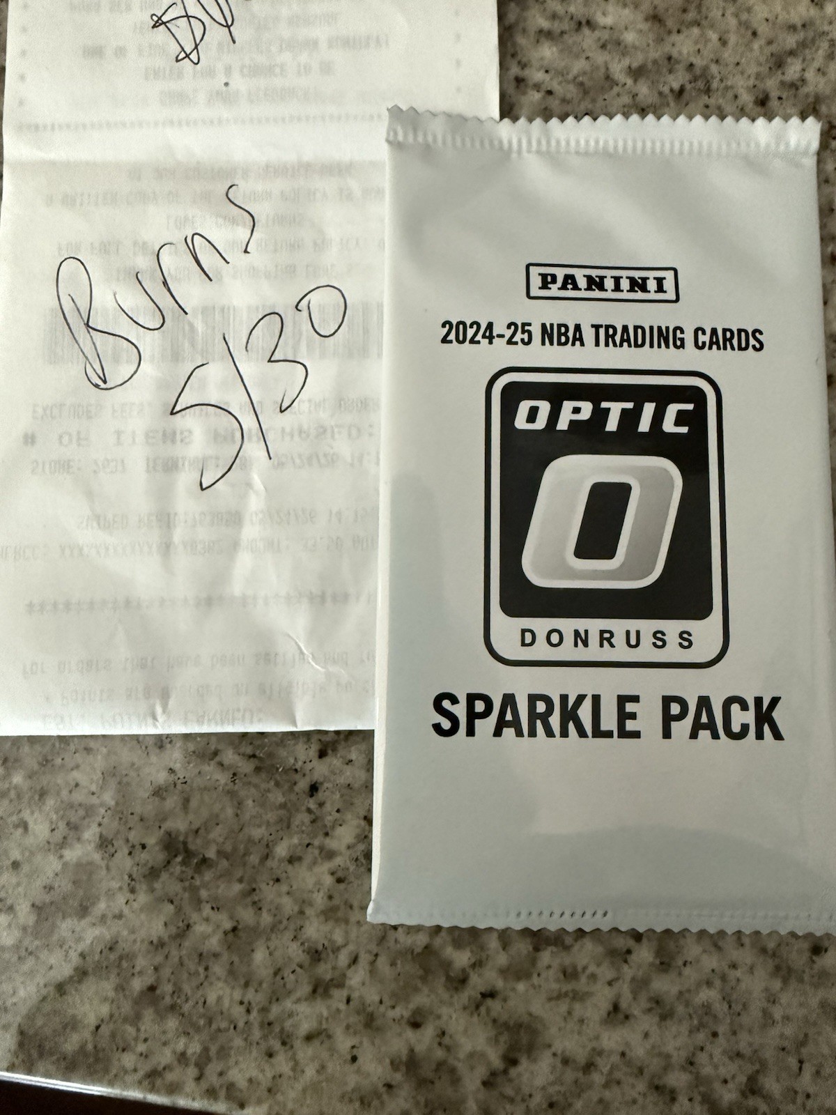 (x1) 2024-25 Optic Basketball Sparkle Pack Sealed Unopened (1) pack