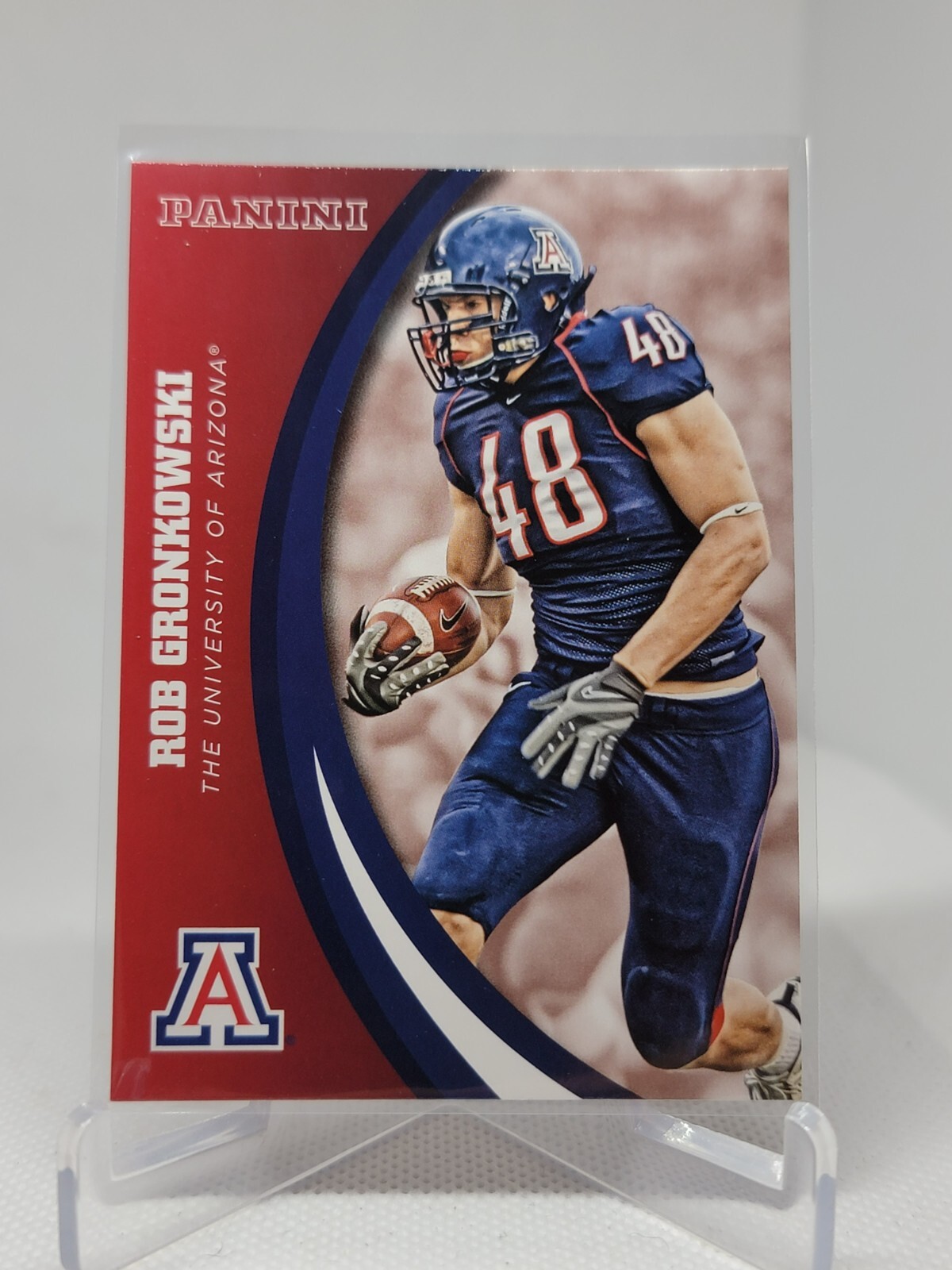 2016 Panini Collegiate ROB GRONKOWSKI ARIZONA TEAM COLLECTION # 50 B9B