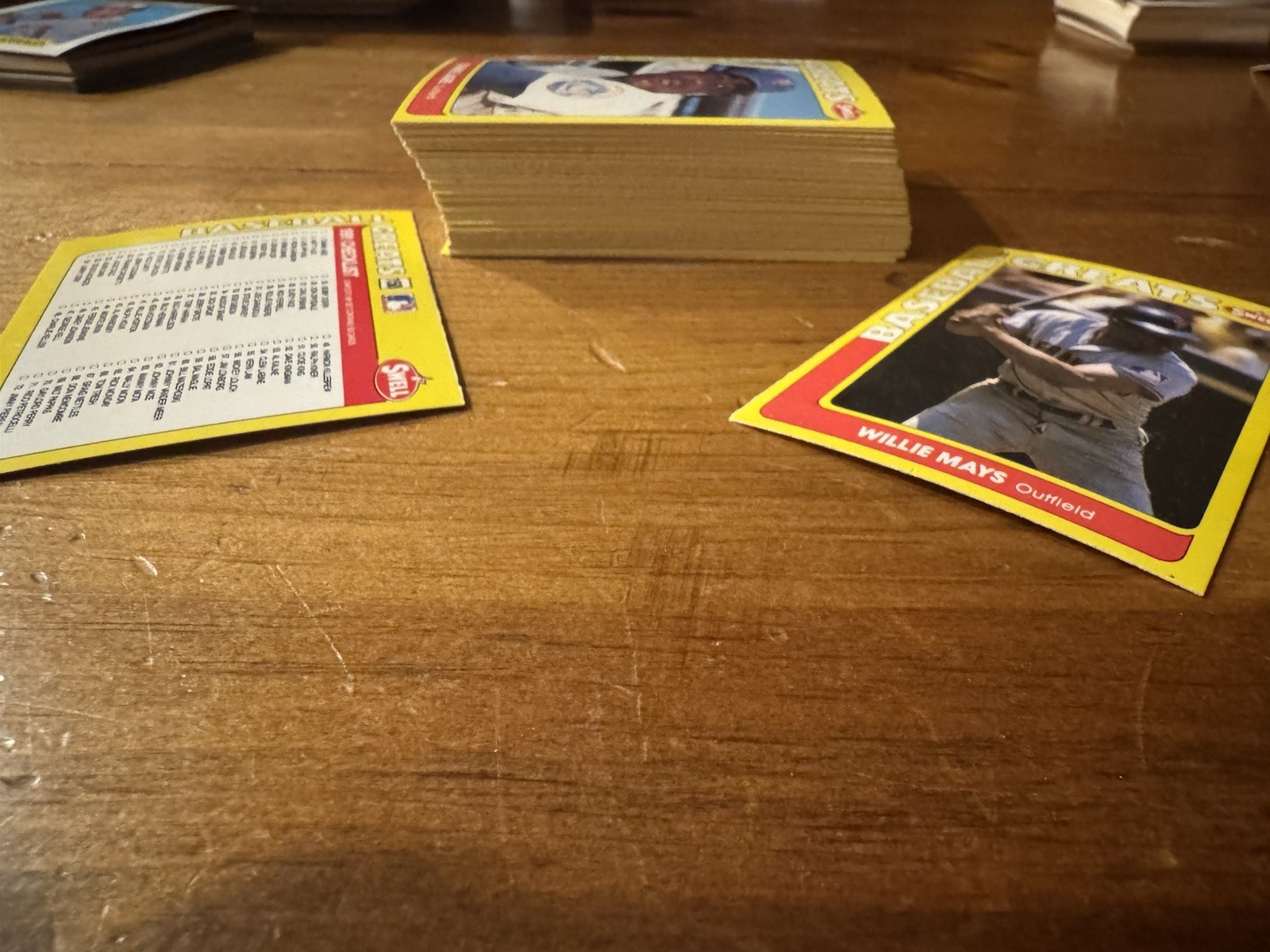 1991 Swell Baseball Greats Partial Set (65 Cards) – Willie Mays Included