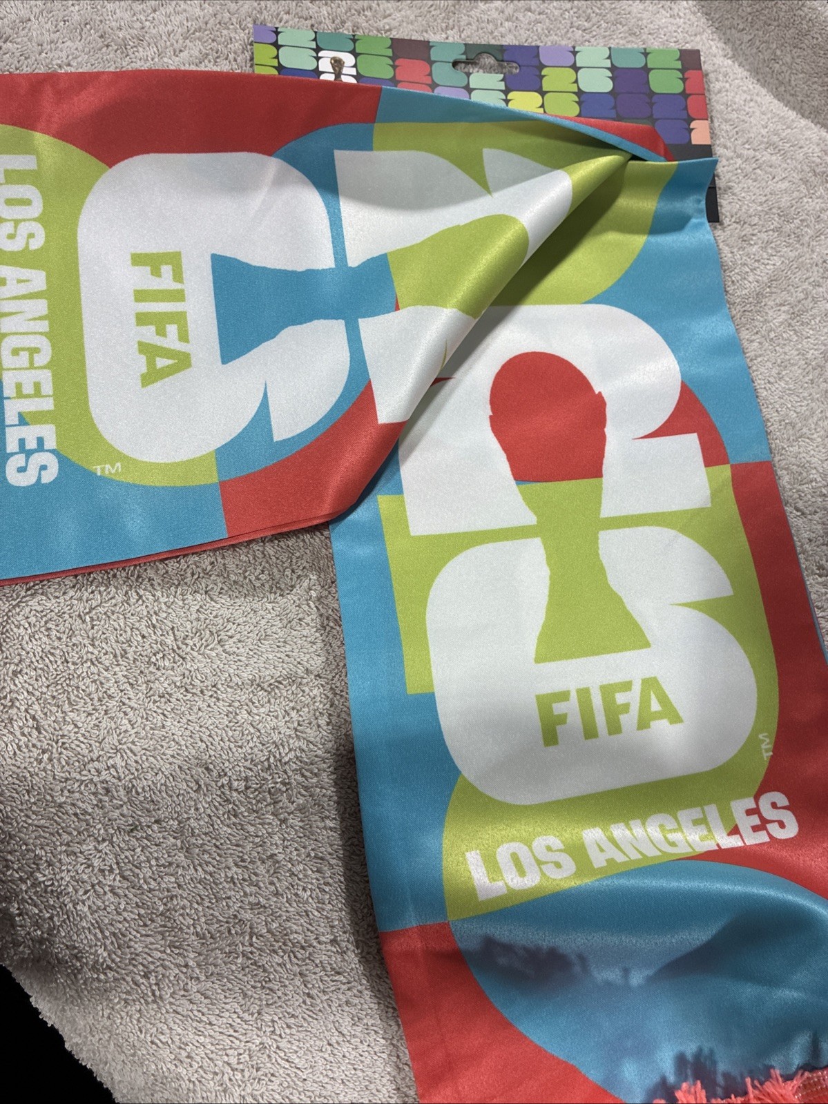 Official FIFA World Cup 2026 Los Angeles Fan Scarf. FAST SHIPPING