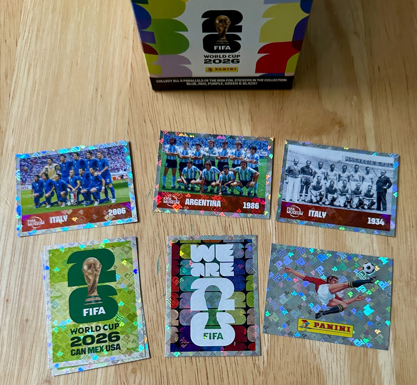 2026 Panini FIFA World Cup Stickers US Edition (NZL thru UZB plus FWC) Updated!