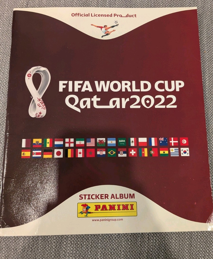 Panini FIFA World Cup Qatar 2022 Empty Album (UK version)
