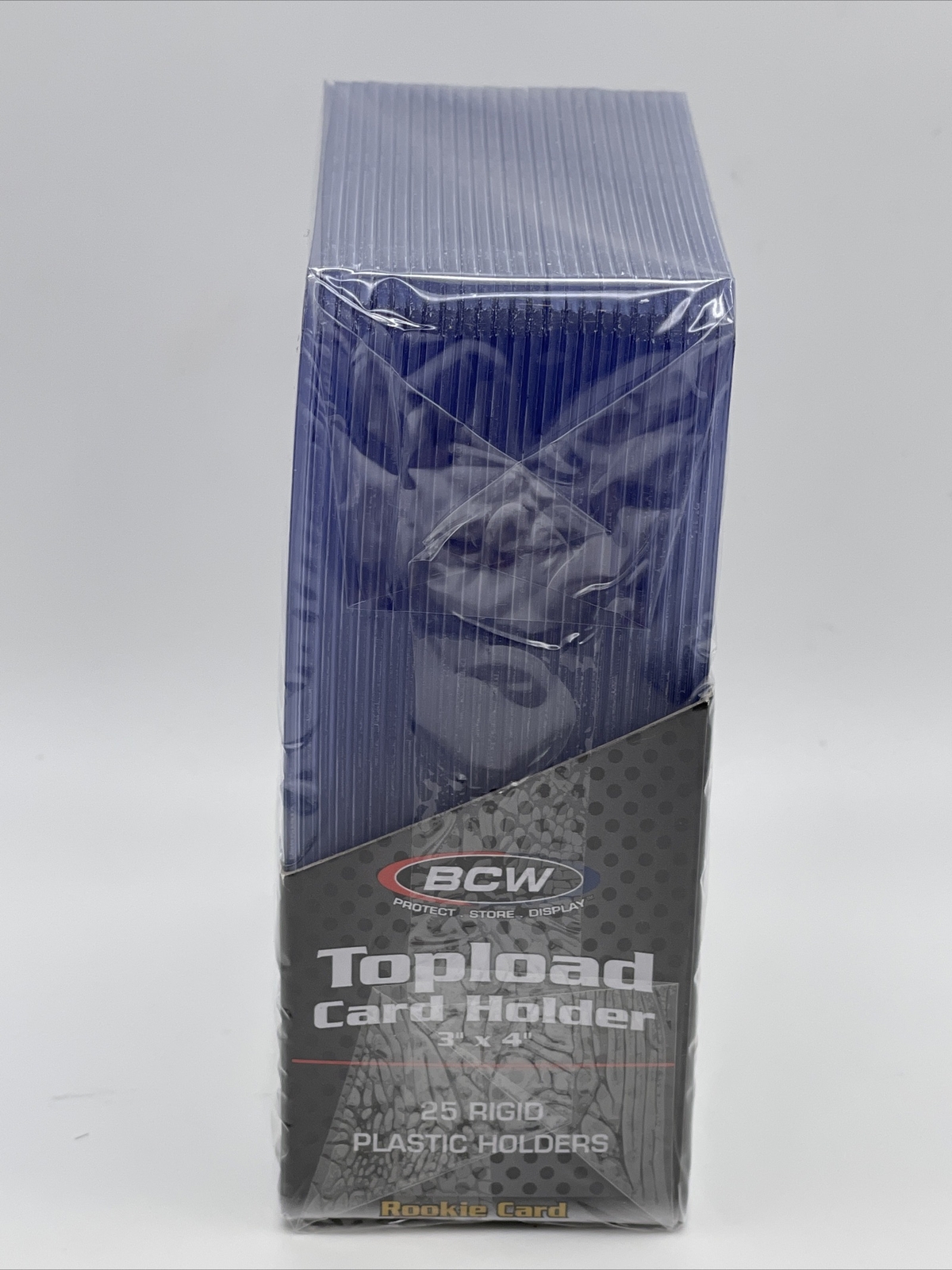 BCW 3X4 GOLD ROOKIE Toploaders 35pt 1 Pack of 25 for Standard Sized Cards