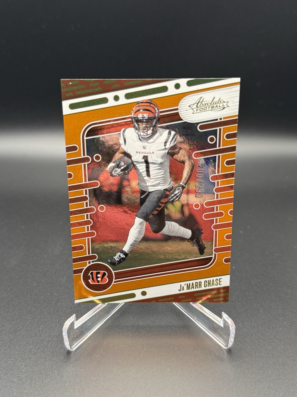 2024 Panini Absolute – Ja’Marr Chase Orange /299 #22