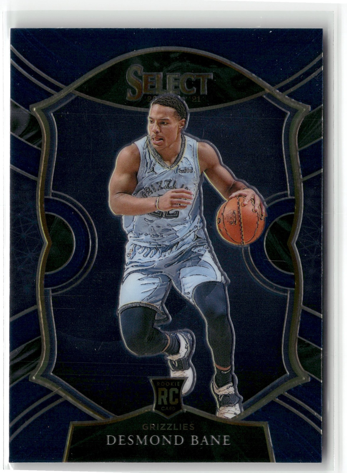 2020-21 Panini Select Desmond Bane RC Rookie Memphis Grizzlies #90