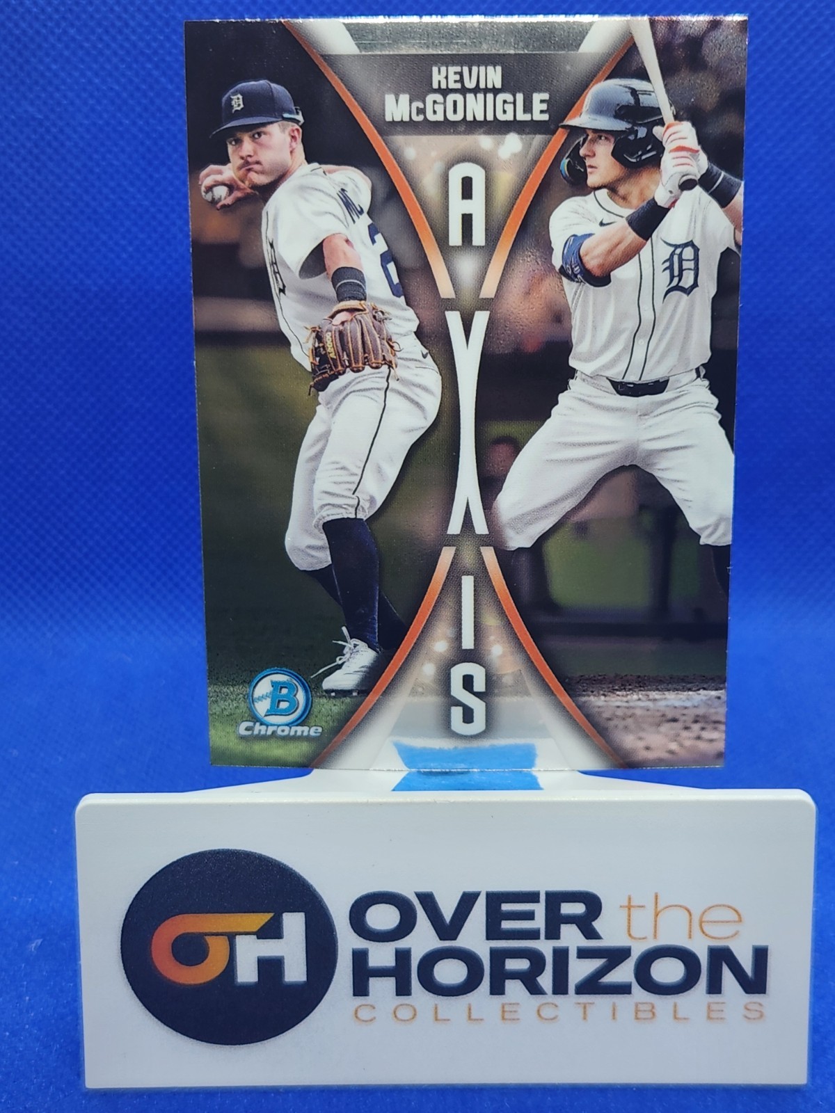 2025 Bowman Draft Chrome Insert Kevin McGonigle Axis A-13 Tigers