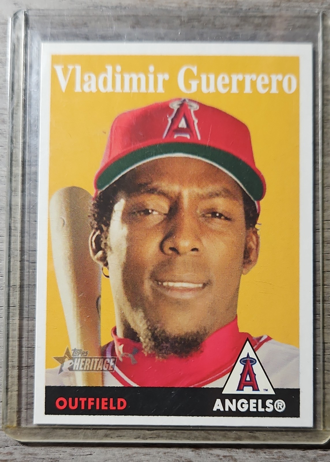 2007 Topps Heritage – Vladimir Guerrero #438 SP