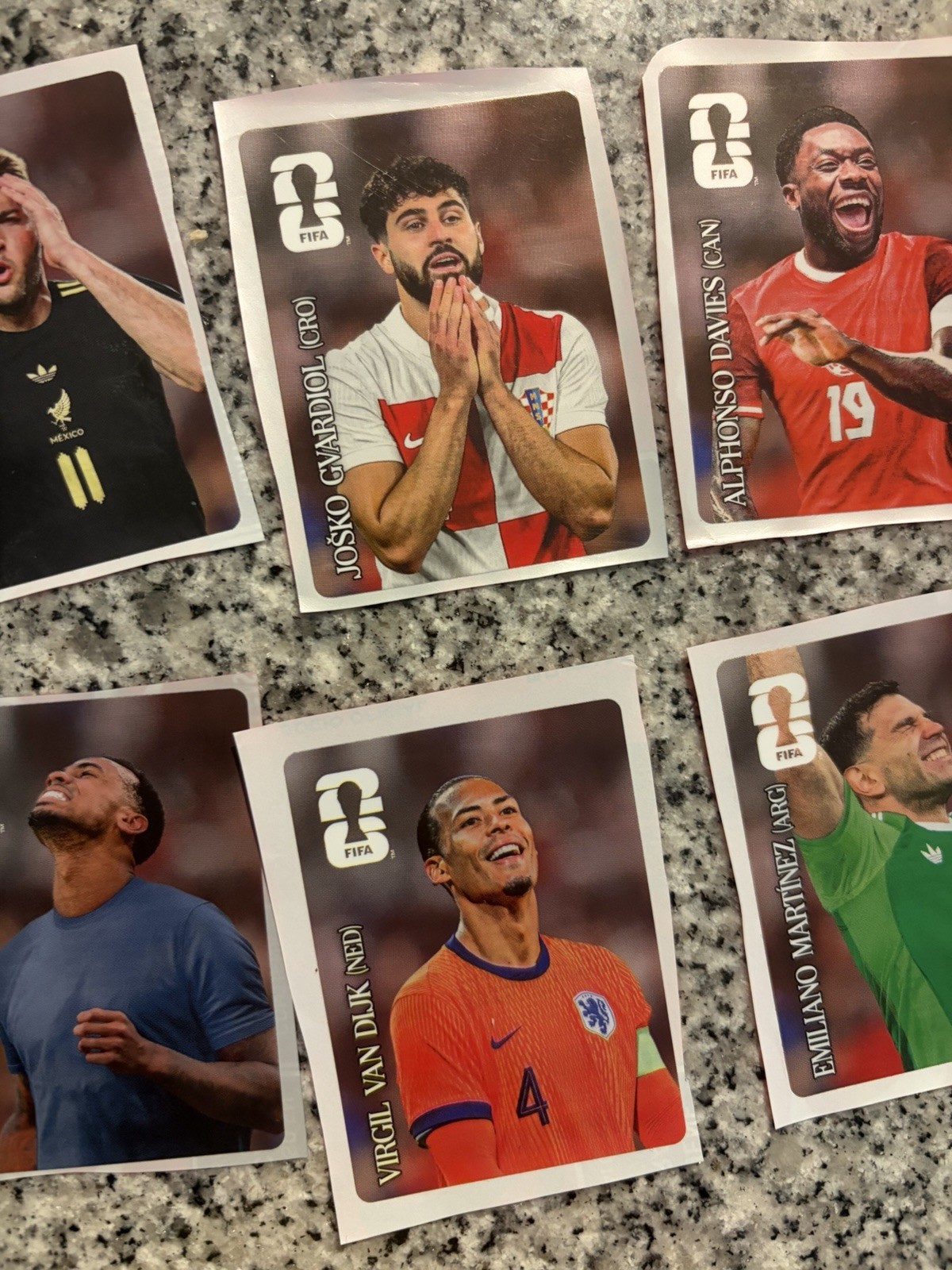 Panini FIFA World Cup 2026 Coca-Cola Complete 14 Sticker Set Rare LATAM Version
