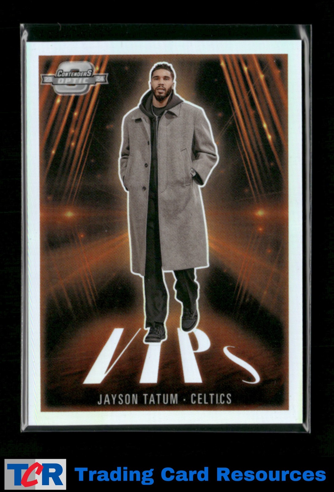 2023-24 Panini Contenders Optic #1 Jayson Tatum VIPs