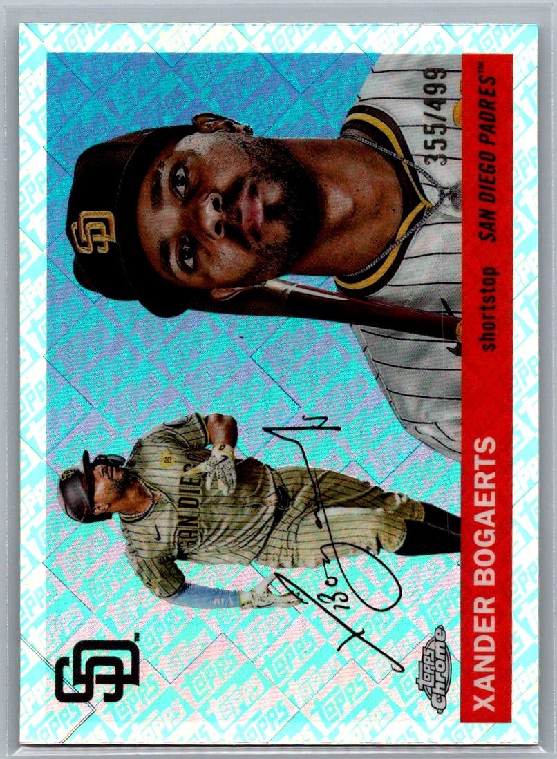 2025 Topps Chrome Platinum Topps Logo Refractor #174 Xander Bogaerts #355/499