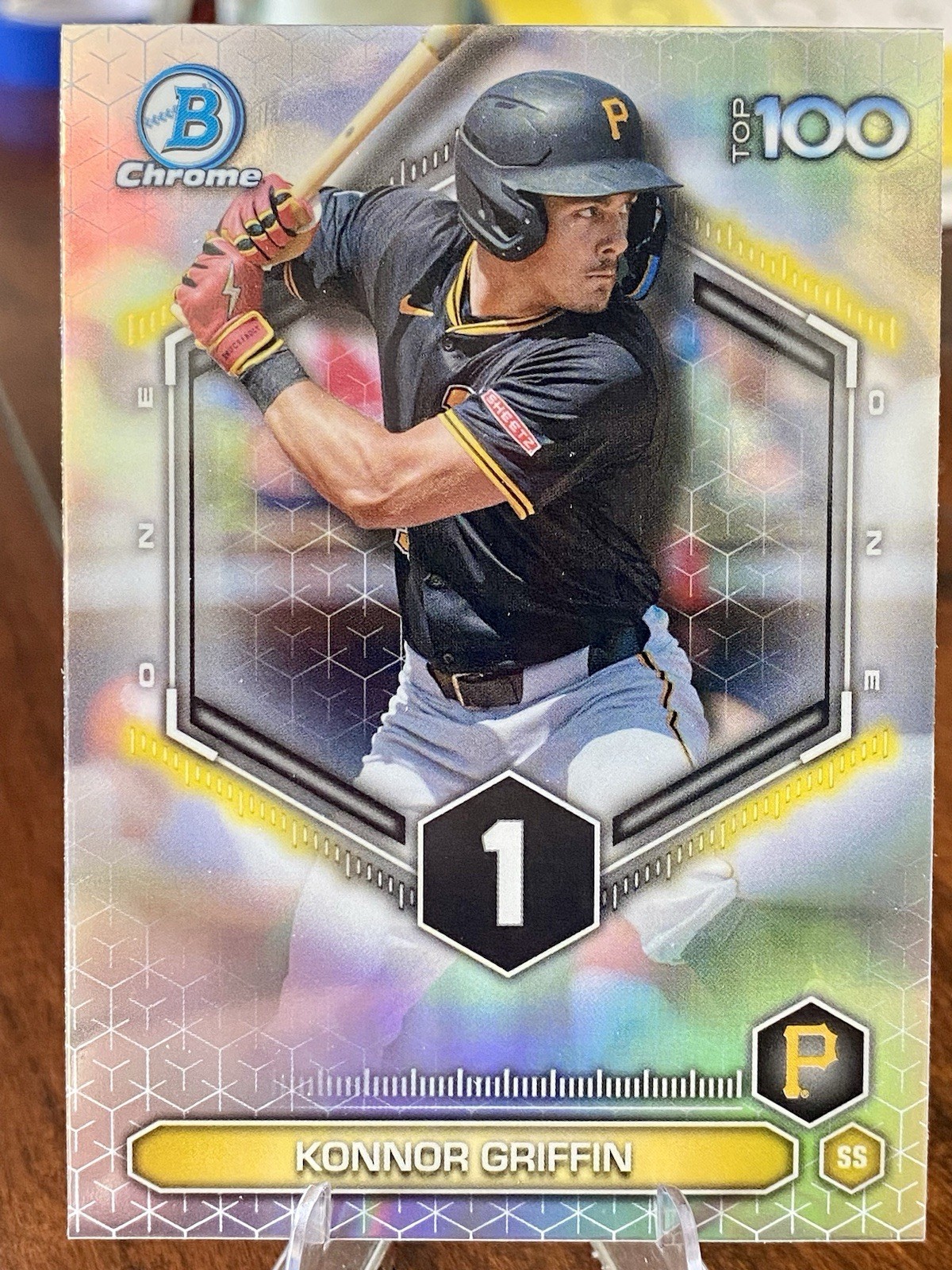 2026 Bowman Chrome Baseball Konnor Griffin Top 100 #BTP-1