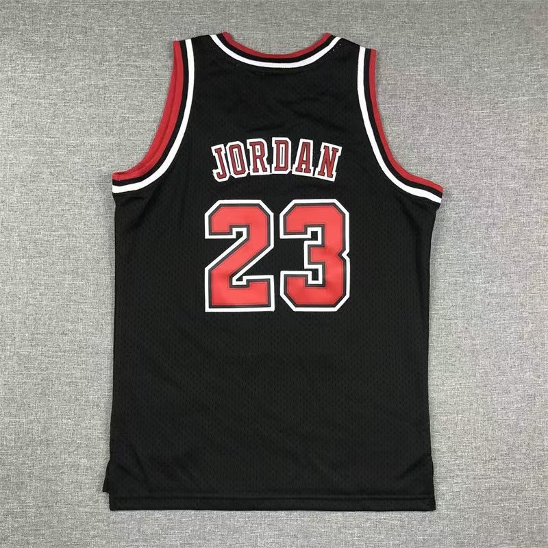 YOUTH Michael Jordan #23 97-98 Season Final Edition Retro Red Vintage Jersey