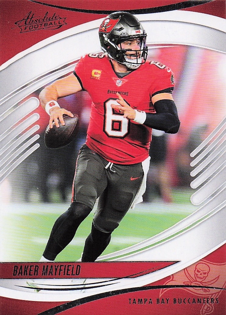 2025 Panini America, Inc. Absolute FOOTBALL BAKER MAYFIELD #NO. 61 TAMPA BAY