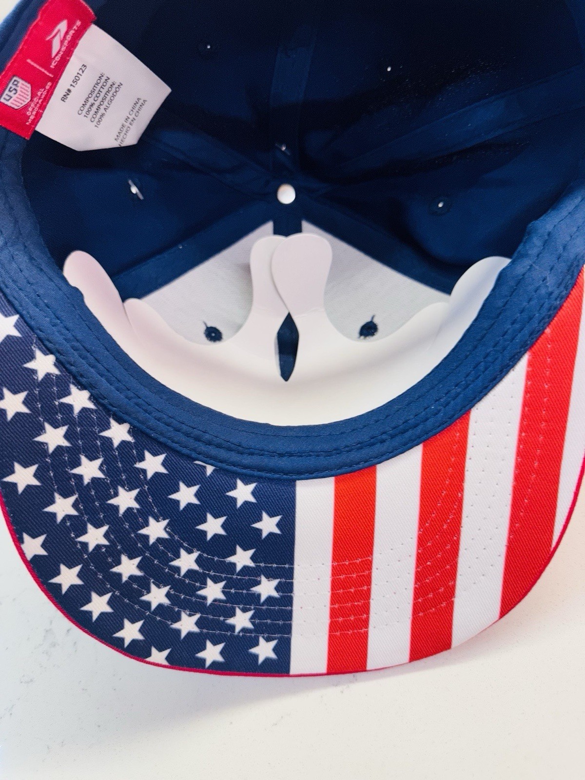 USA Fan Bundle Snapback Hat FIFA World Cup 2026 Ball Bandana Trophy Keychain
