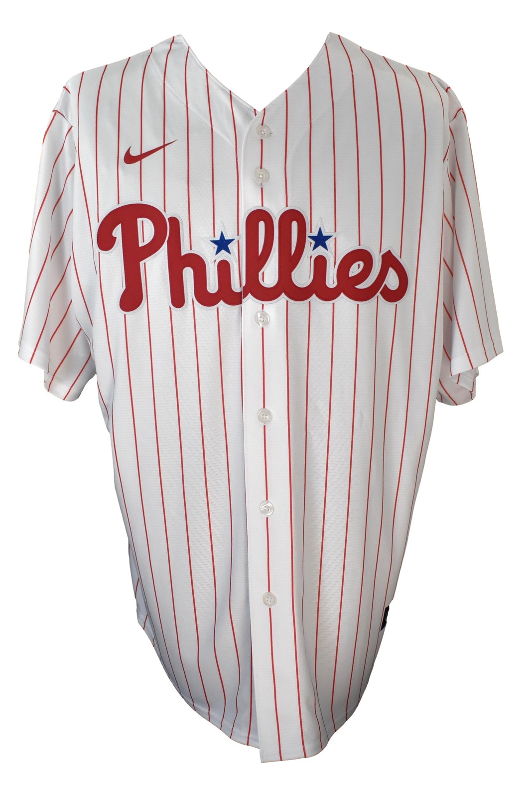 Jhoan Duran Signed/Auto Phillies XL Pinstripe Nike Authentic Jersey JSA 210001