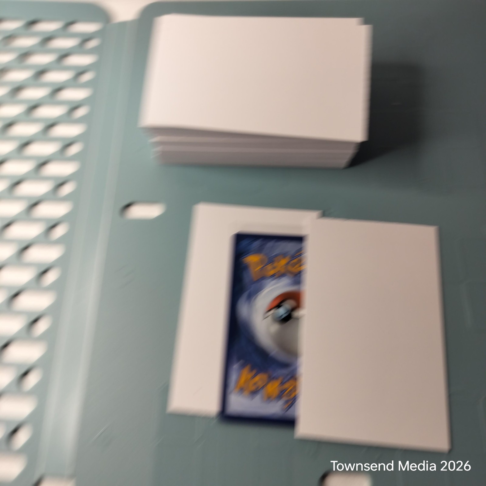 100 Pcs Scrap Trading Card Dividers 2.5 x 4 inches