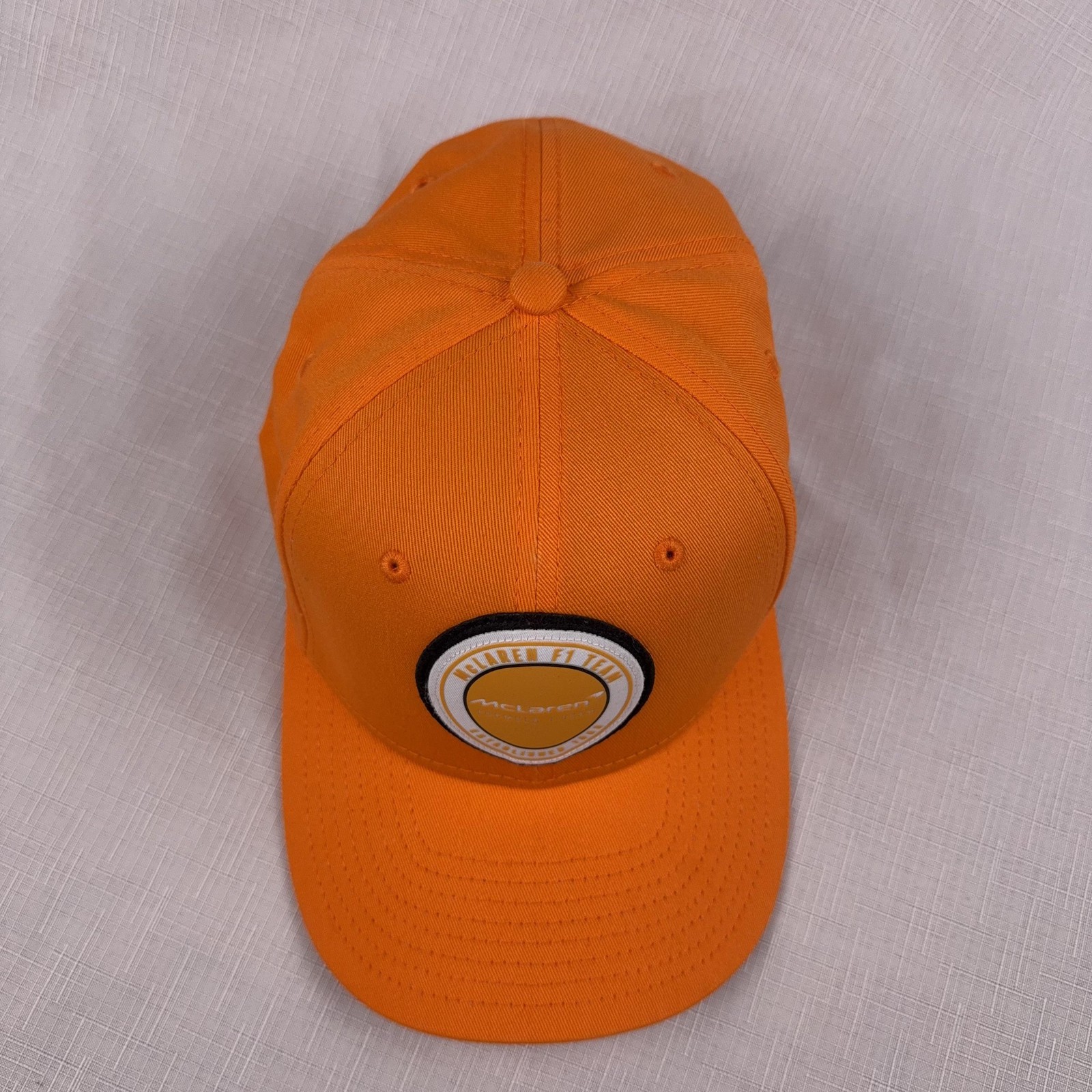 McLaren F1 Team Hat Snapback Mens One Size Orange Formula 1 Racing New Era
