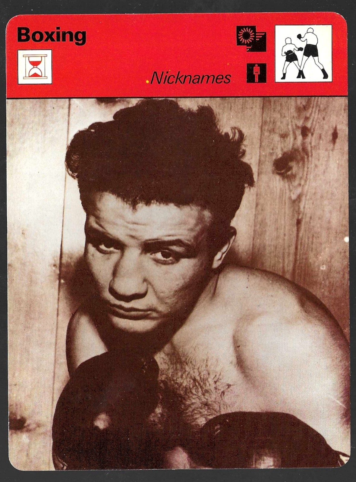 1977-79 Sportscasters – Series 14 Nicknames Jake LaMotta #14-02 Lausanne