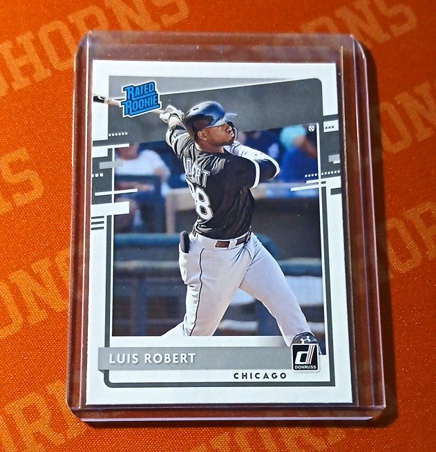 Panini 2020 Donruss Rated Rookie Luis Robert Rookie Base Set #264 White Sox