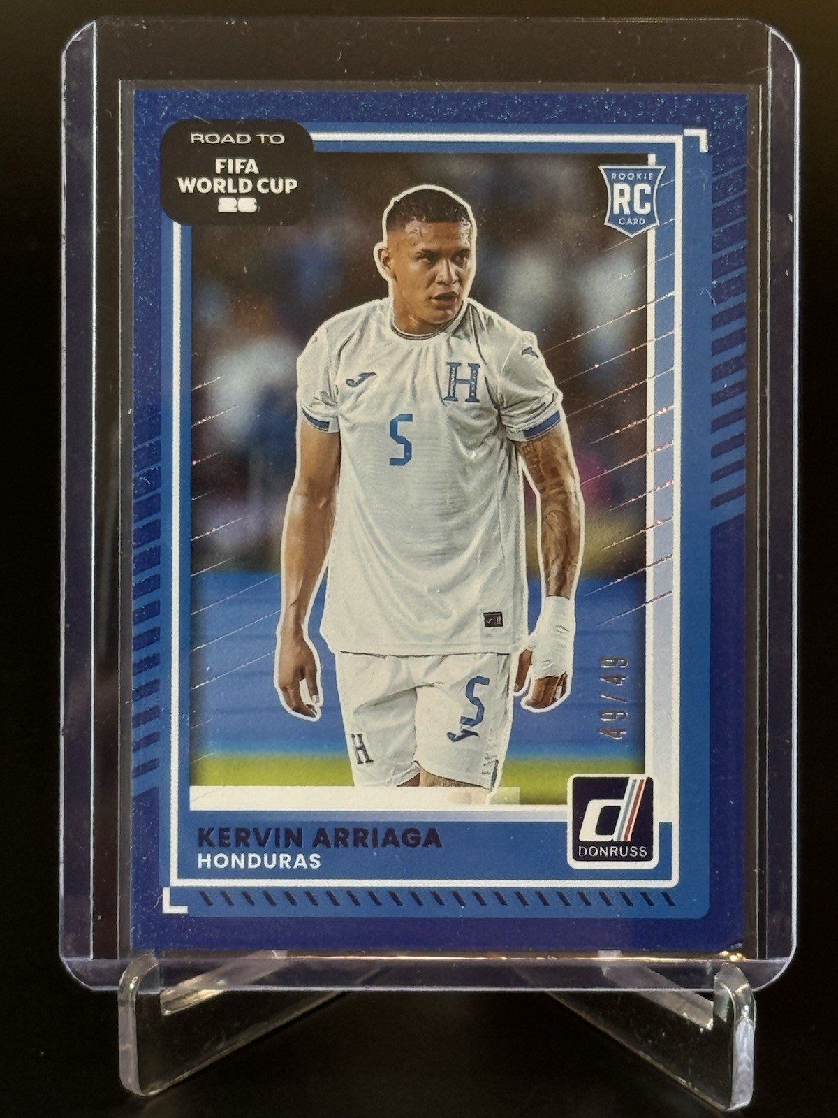 Kevin Arriaga RC /49 Road to the World Cup 2025-26 Donruss Honduras