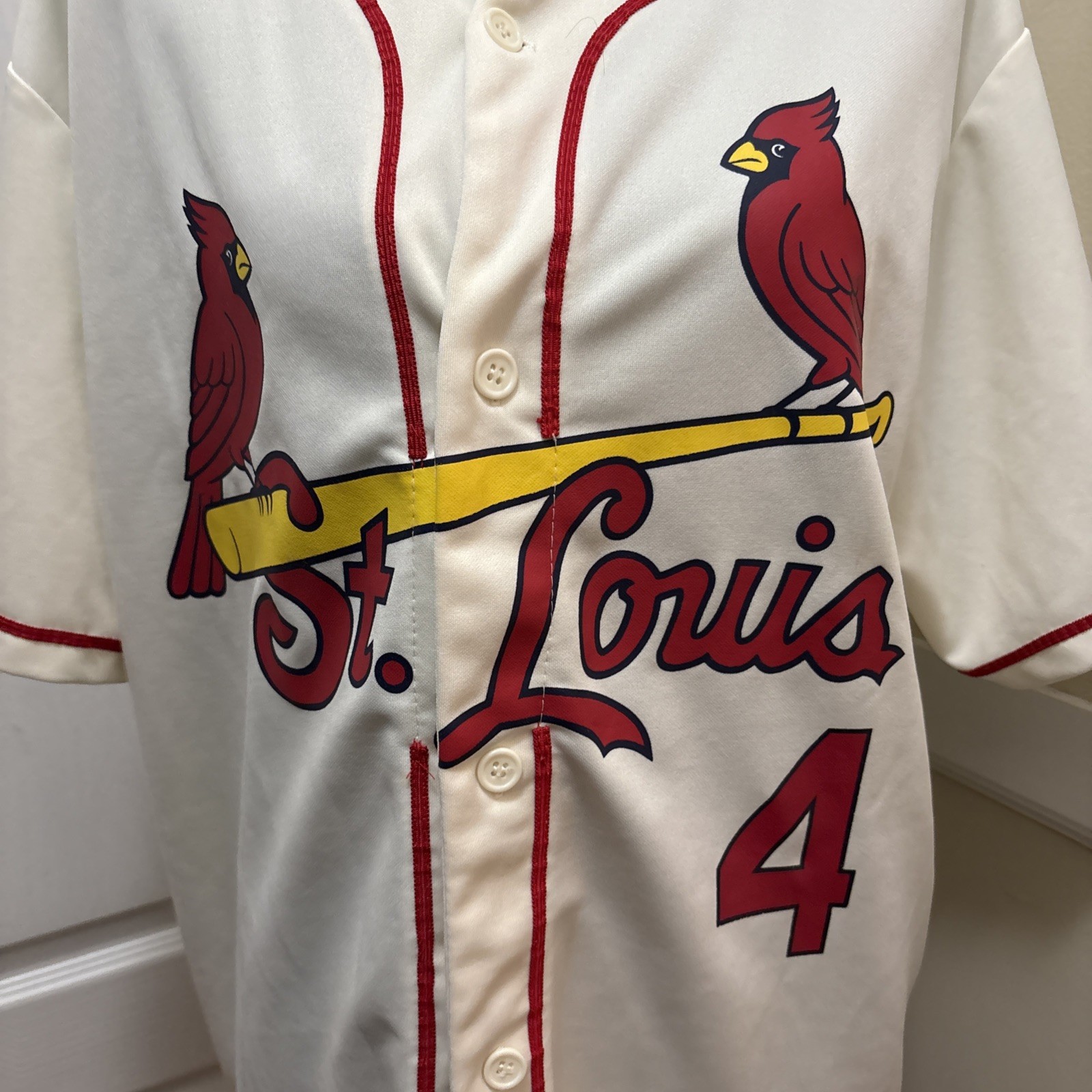 Vintage 2013 St. Louis Cardinals Jersey MLB Molina 4 Match Up Casino Promotions