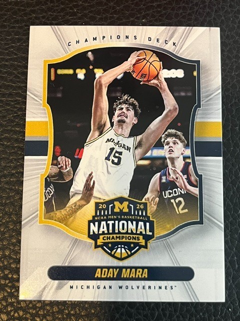 2025-26 Champions Deck Michigan Basketball National Champions *PICK YOUR CARD*