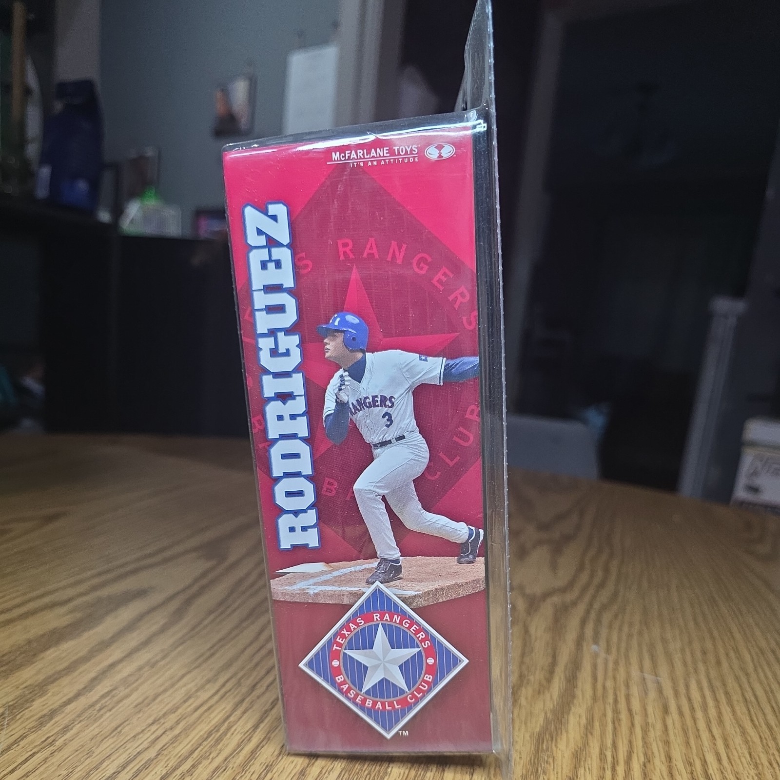 McFARLANE Series 2 – Alex Rodriguez Texas Rangers (BLUE JERSEY)