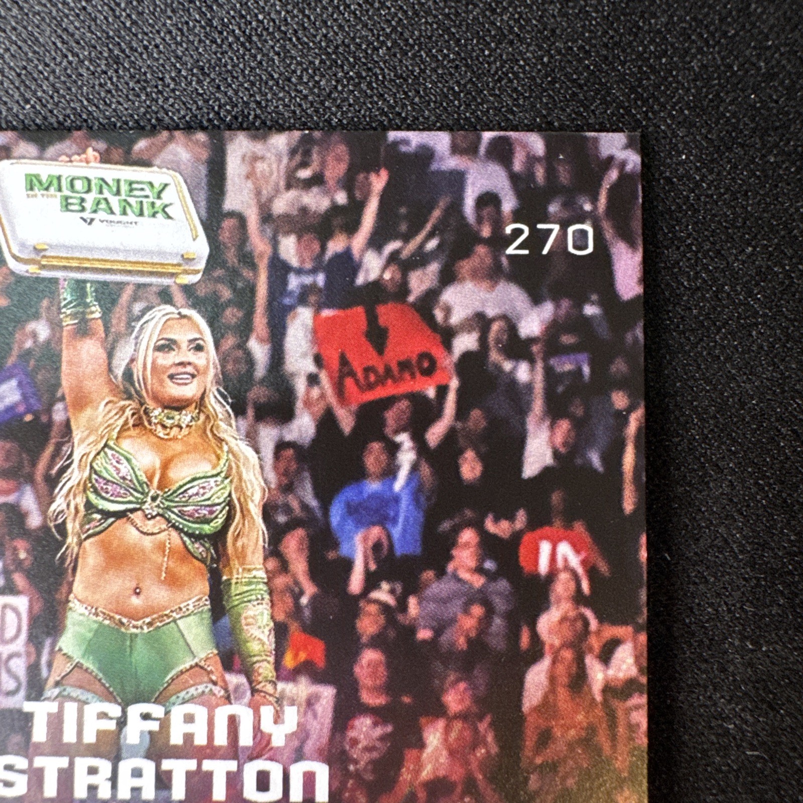 2025 Topps WWE Universe Tiffany Stratton Money In The Back Event Variation