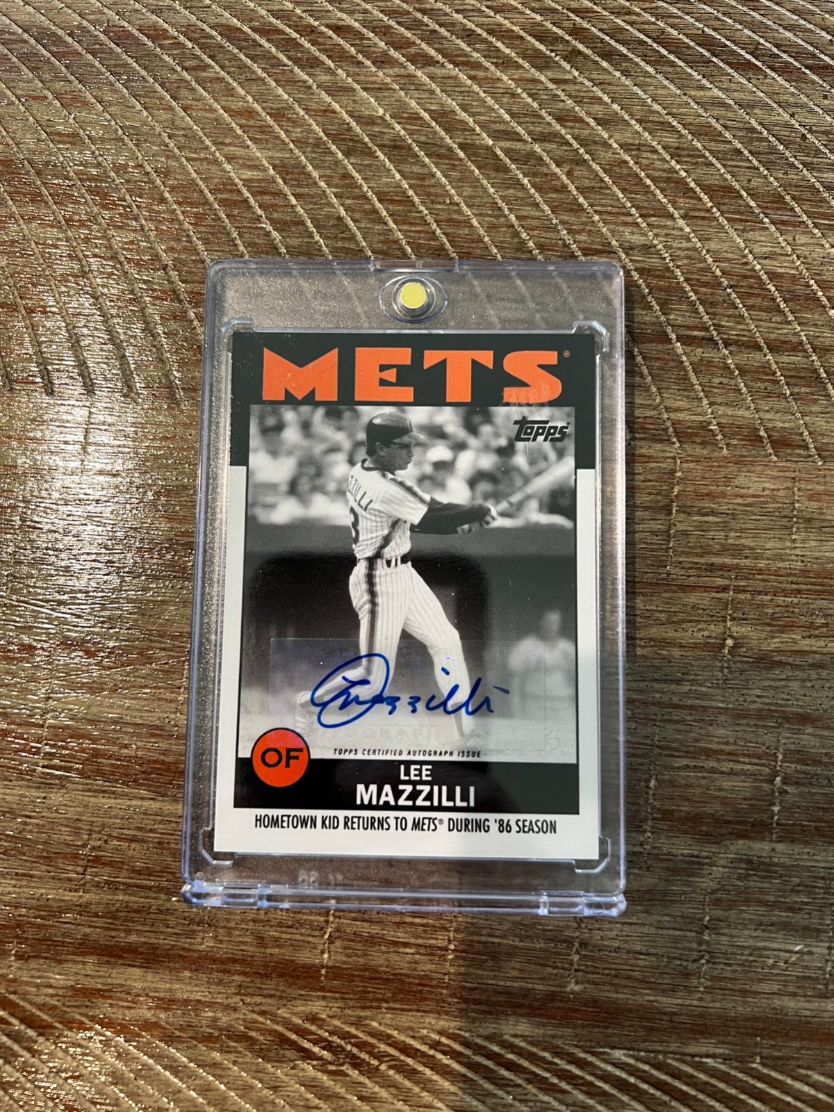 2021 Topps ESPN 30 for 30 Once Upon a Time in Queens – Lee Mazelli Base Auto