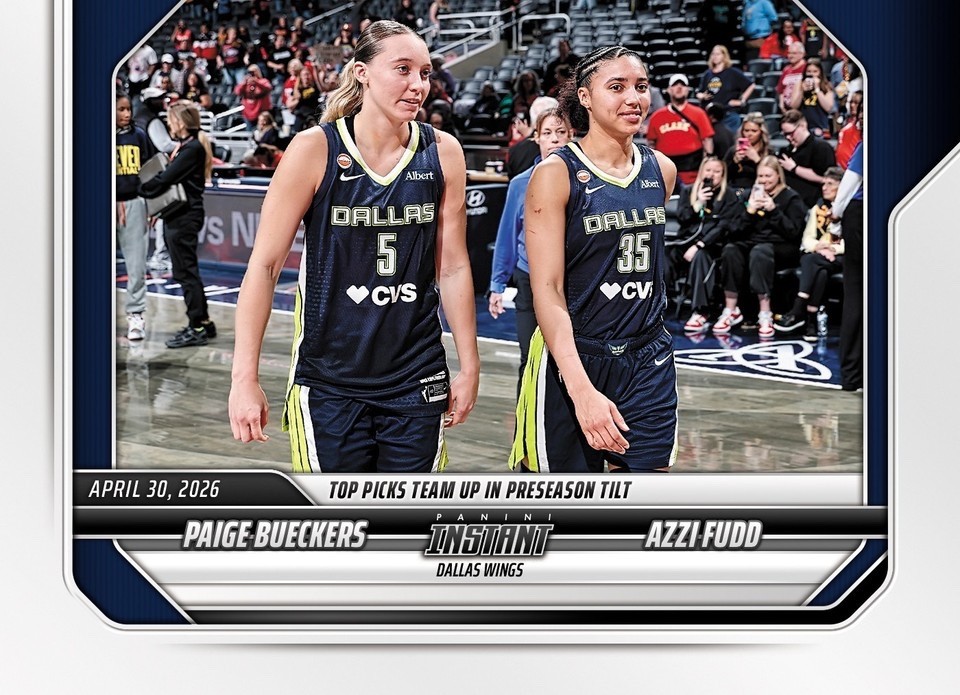 2026 Panini Instant WNBA #21 Paige Bueckers Azzi Fudd Dallas Wings – Presale