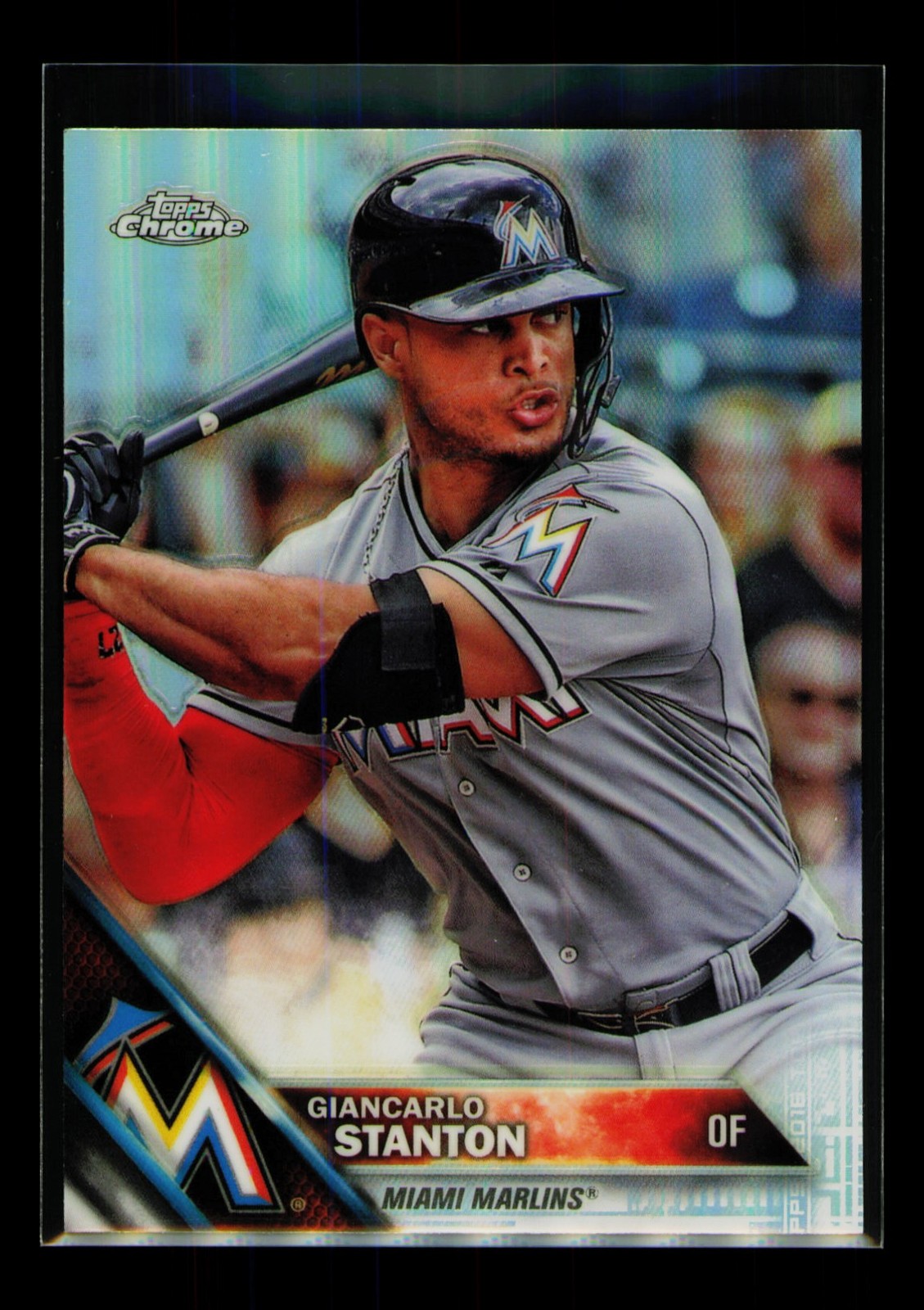 2017 Topps Chrome Refractor #53 Giancarlo Stanton