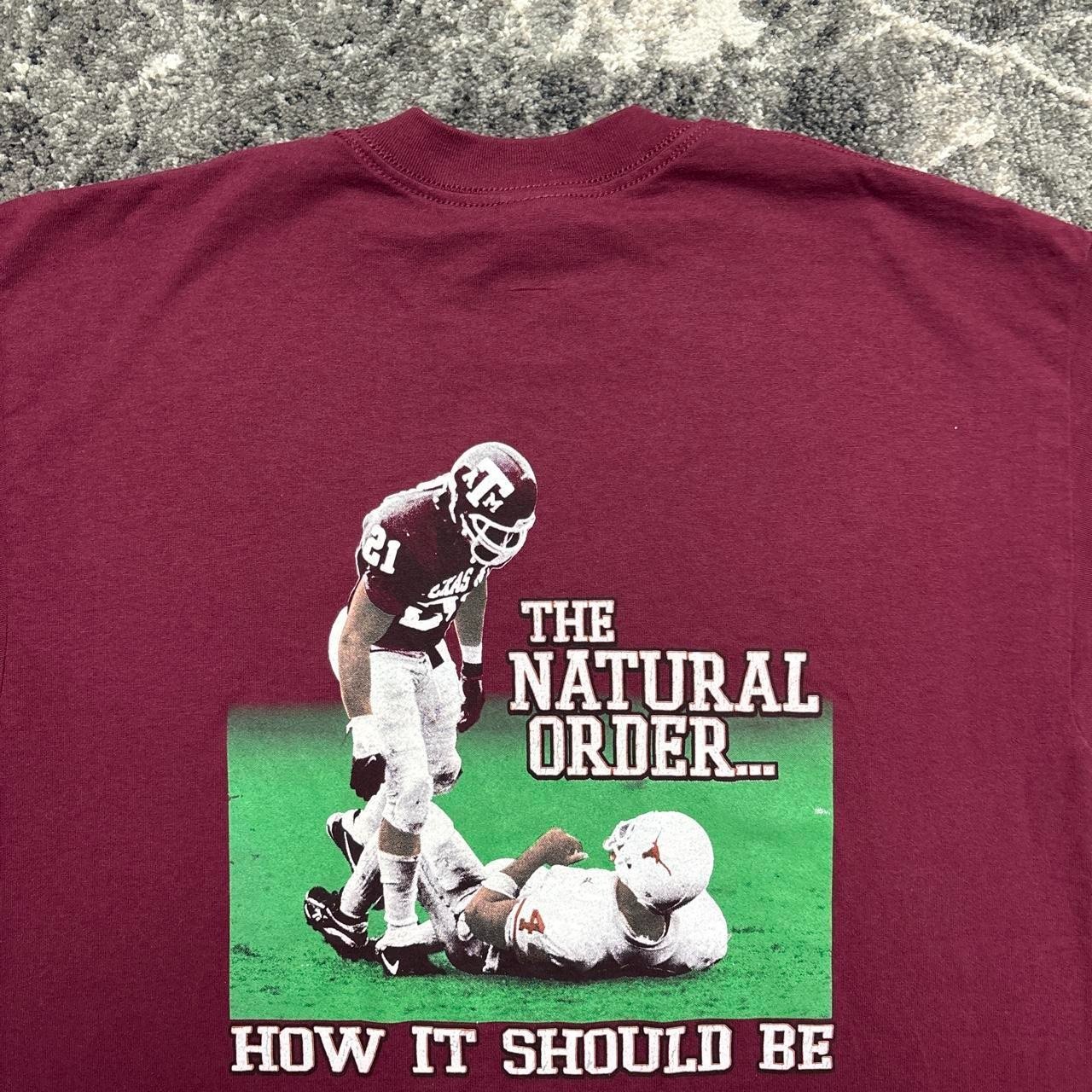 Vintage Texas A&M University Shirt Mens Large Aggies Gig Em College Station Y2K
