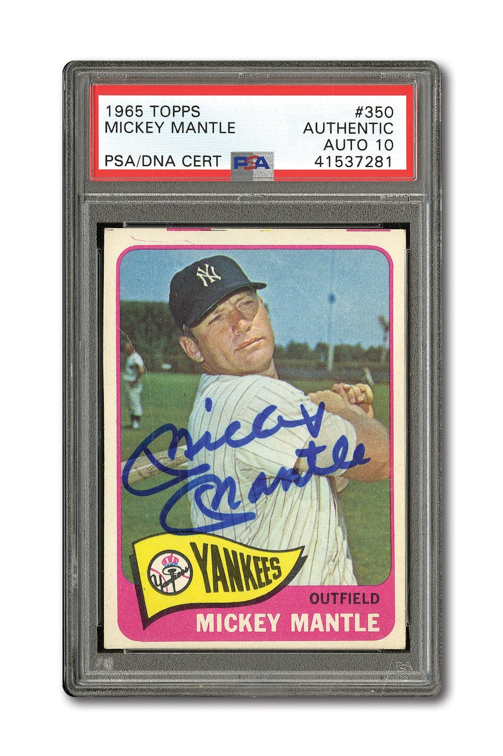 Mickey Mantle New York Yankees MLB Baseball Insert Rookie All Star Cards PSA