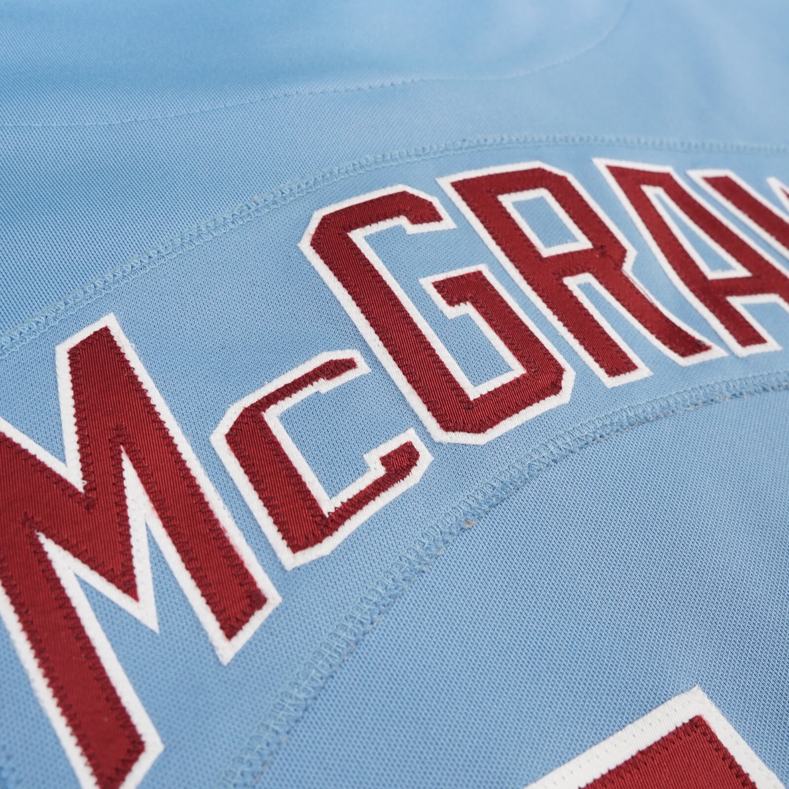 Tug McGraw 1984 Philadelphia Phillies Cooperstown Men’s Blue Away Jersey