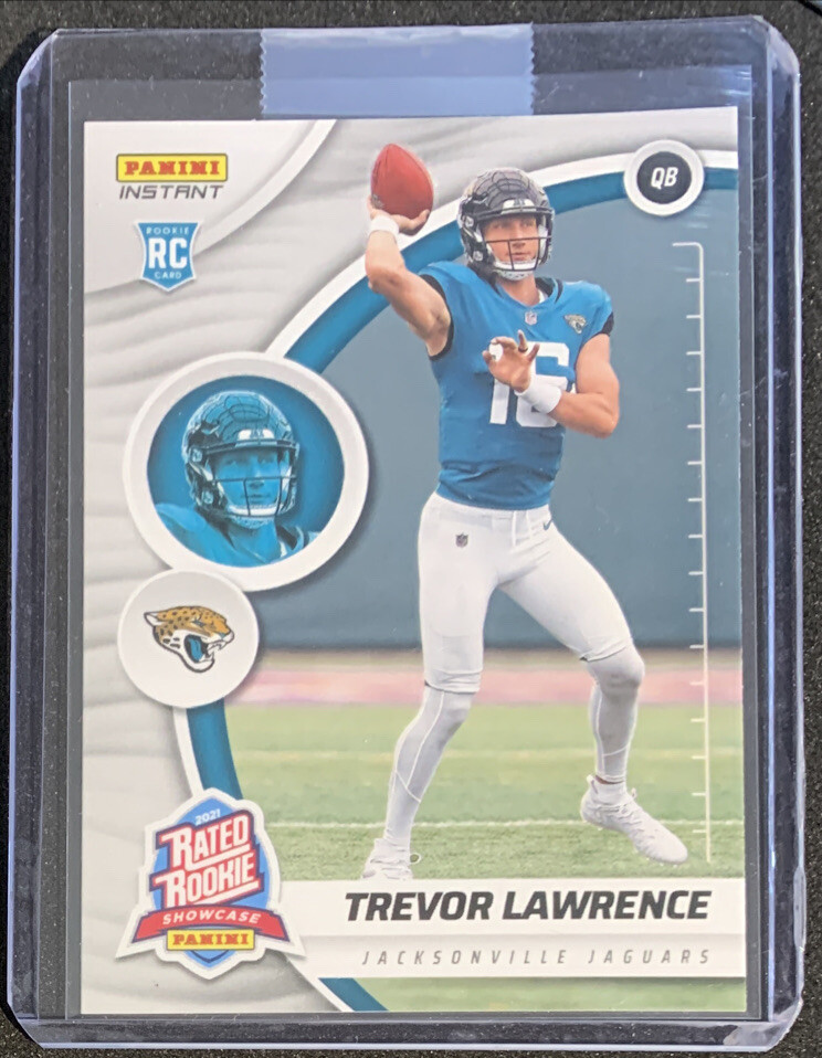 Trevor Lawrence 2021 Panini Instant Rated Rookie Showcase RC #/7456 #RS1 IN HAND