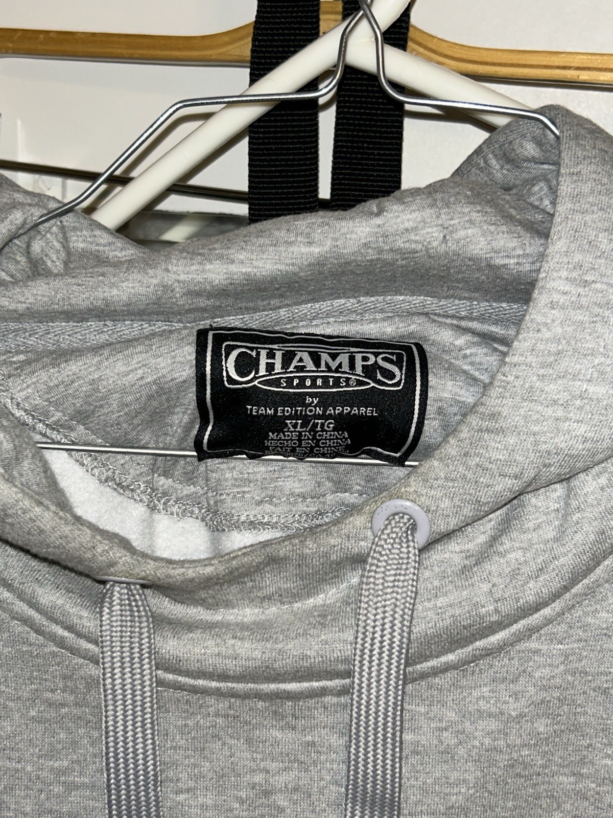 Vintage Florida Gators Hoodie Mens XL Gray Pullover Sweatshirt Champs Sports