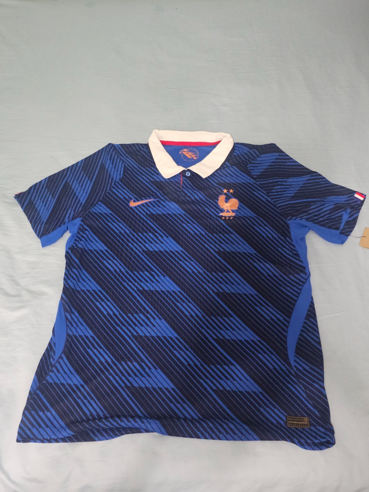 France National Team Nike 2026 Home Match Authentic Jersey Blue Men’s M NWT