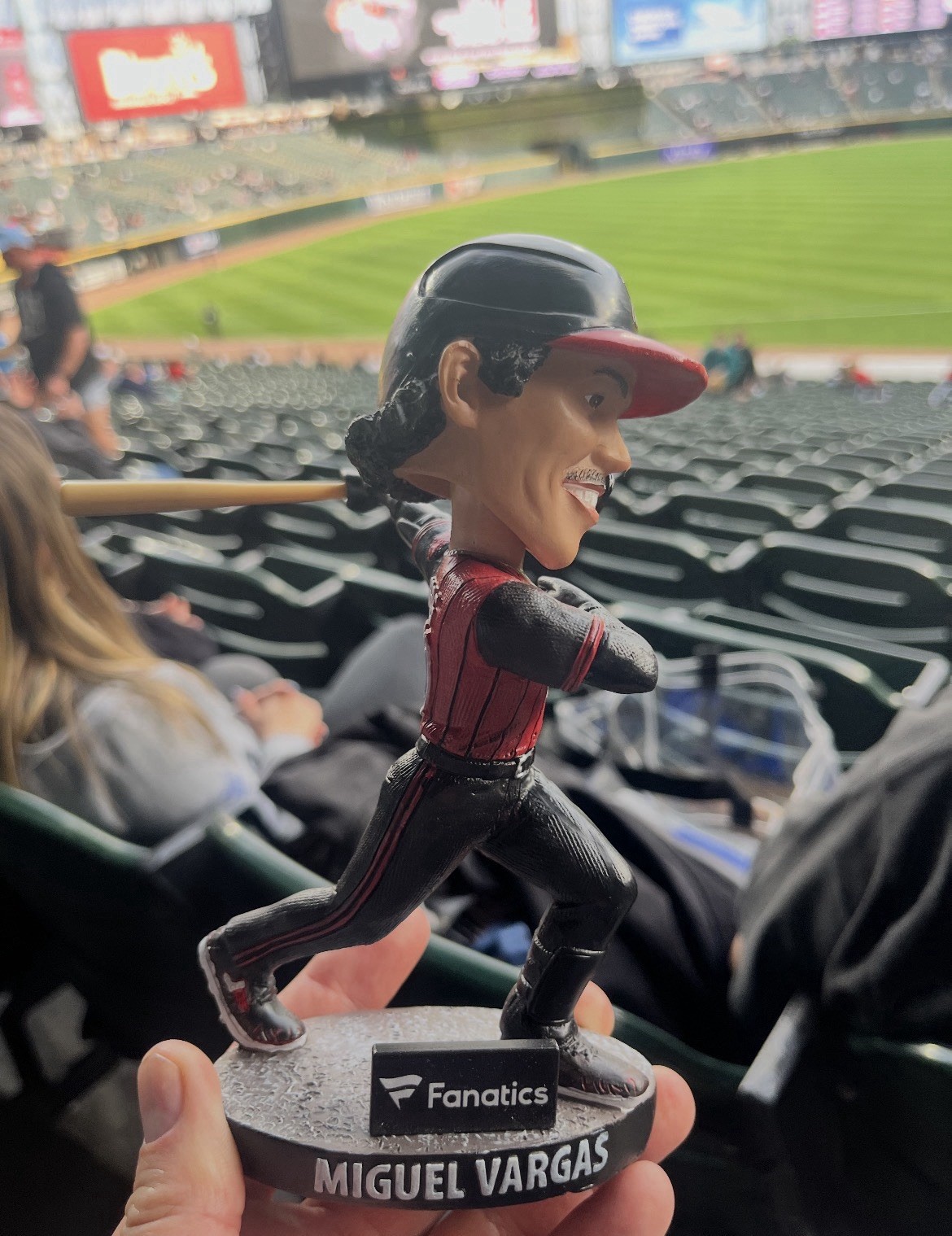 Miguel Vargas Bobblehead Chicago White Sox SGA 4/24/26 New In Box